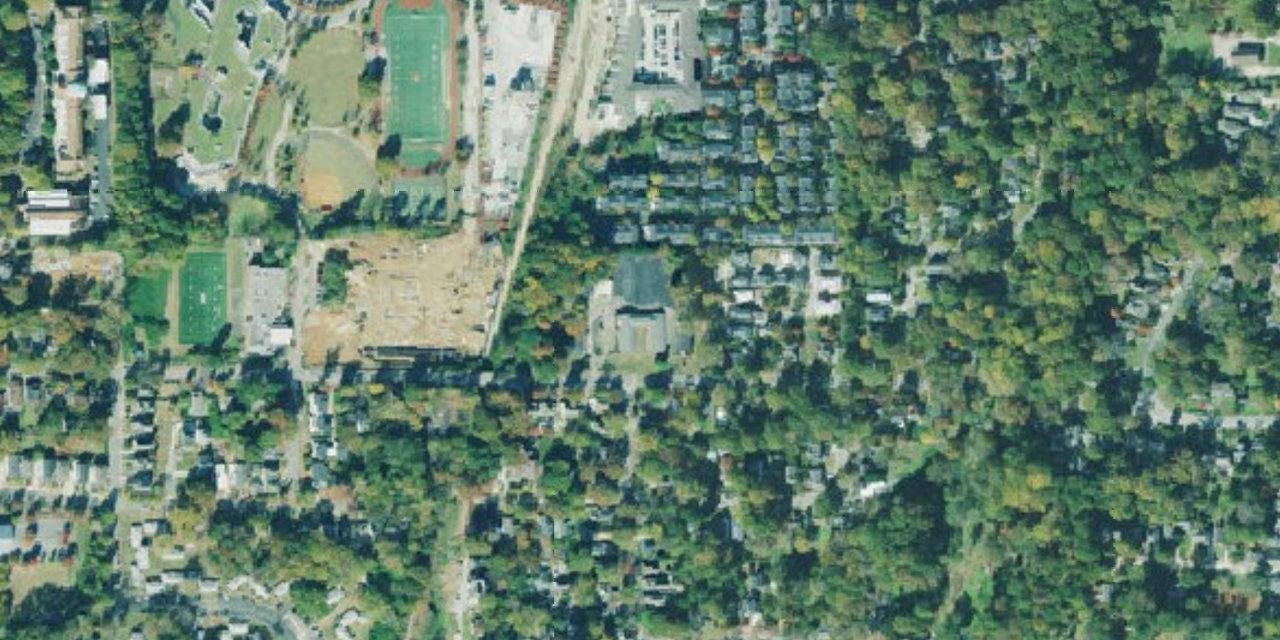 Aerial view of Beulah Heights University
