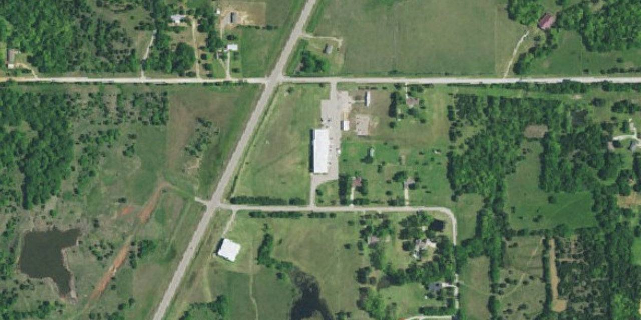 Aerial view of Family of Faith Christian University