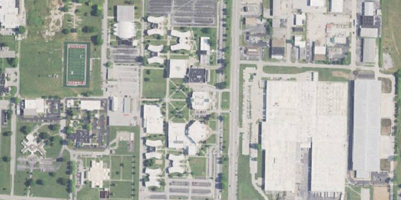 Vista aérea de Evangel University-College of Online Learning